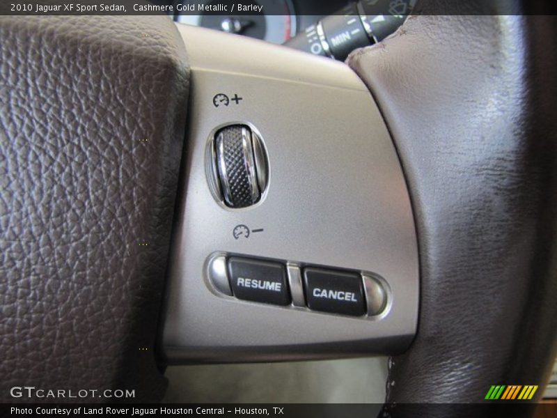 Cashmere Gold Metallic / Barley 2010 Jaguar XF Sport Sedan
