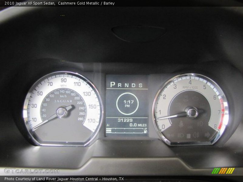 Cashmere Gold Metallic / Barley 2010 Jaguar XF Sport Sedan