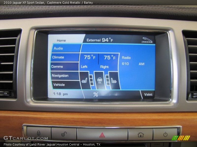 Cashmere Gold Metallic / Barley 2010 Jaguar XF Sport Sedan