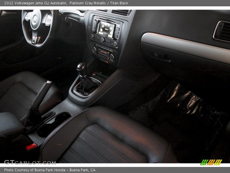 Platinum Gray Metallic / Titan Black 2012 Volkswagen Jetta GLI Autobahn