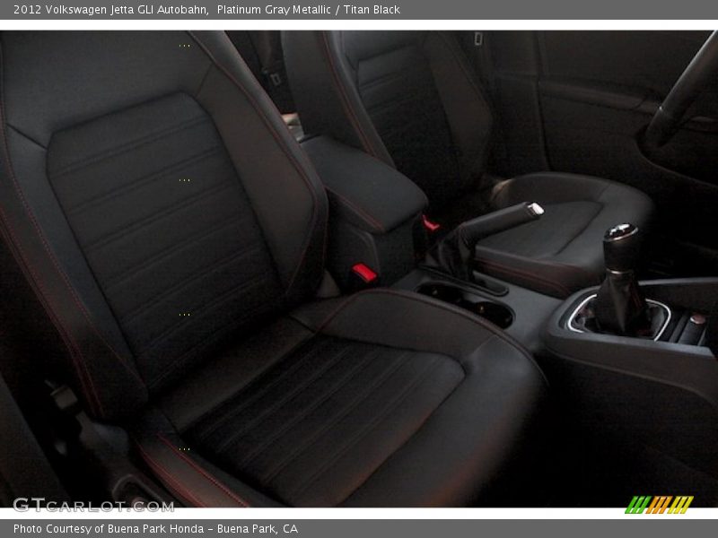 Platinum Gray Metallic / Titan Black 2012 Volkswagen Jetta GLI Autobahn