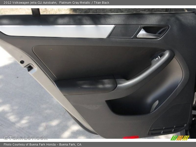 Platinum Gray Metallic / Titan Black 2012 Volkswagen Jetta GLI Autobahn