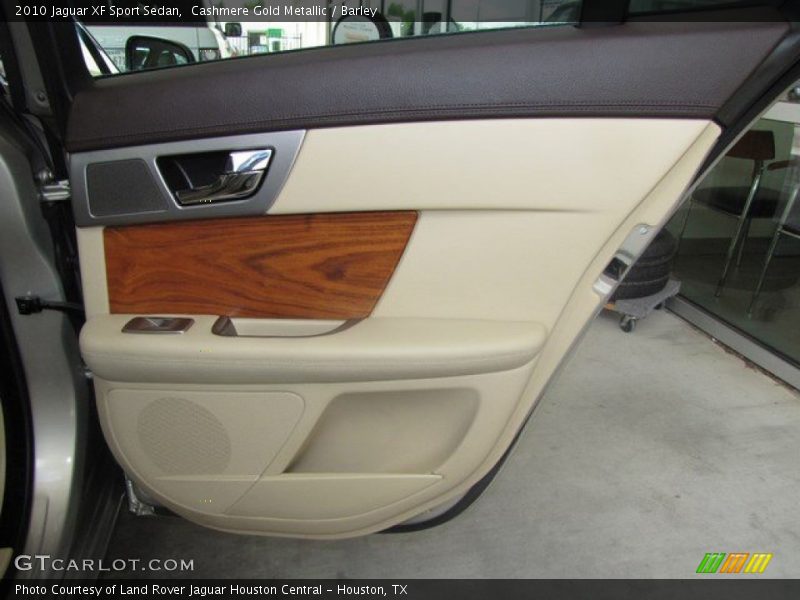 Cashmere Gold Metallic / Barley 2010 Jaguar XF Sport Sedan
