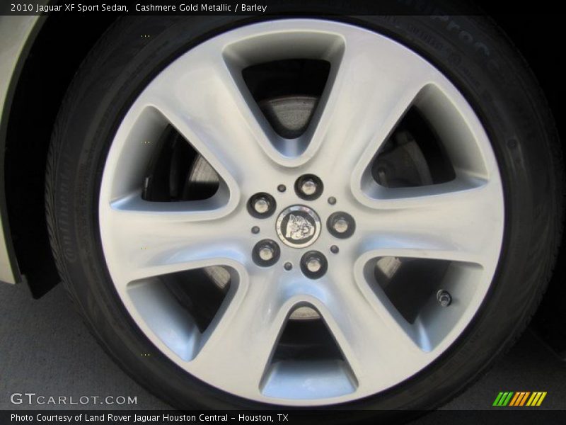 Cashmere Gold Metallic / Barley 2010 Jaguar XF Sport Sedan