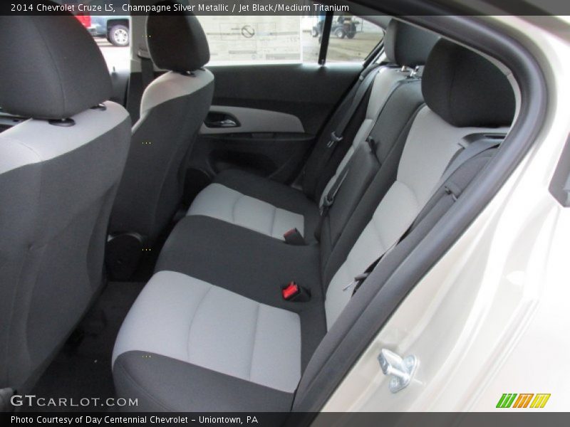 Champagne Silver Metallic / Jet Black/Medium Titanium 2014 Chevrolet Cruze LS