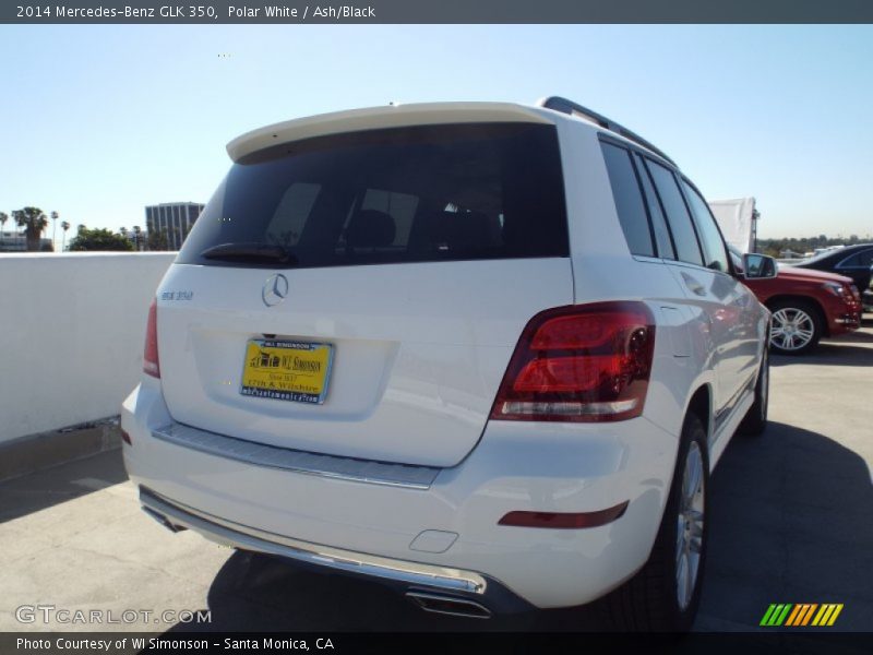 Polar White / Ash/Black 2014 Mercedes-Benz GLK 350