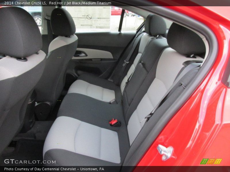 Red Hot / Jet Black/Medium Titanium 2014 Chevrolet Cruze LS