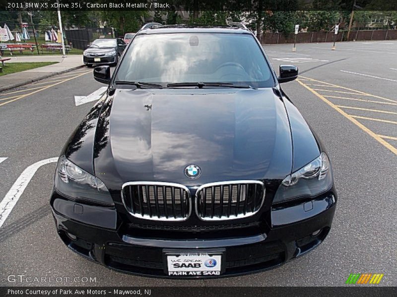 Carbon Black Metallic / Black 2011 BMW X5 xDrive 35i