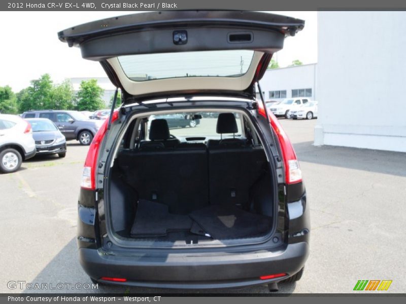 Crystal Black Pearl / Black 2012 Honda CR-V EX-L 4WD
