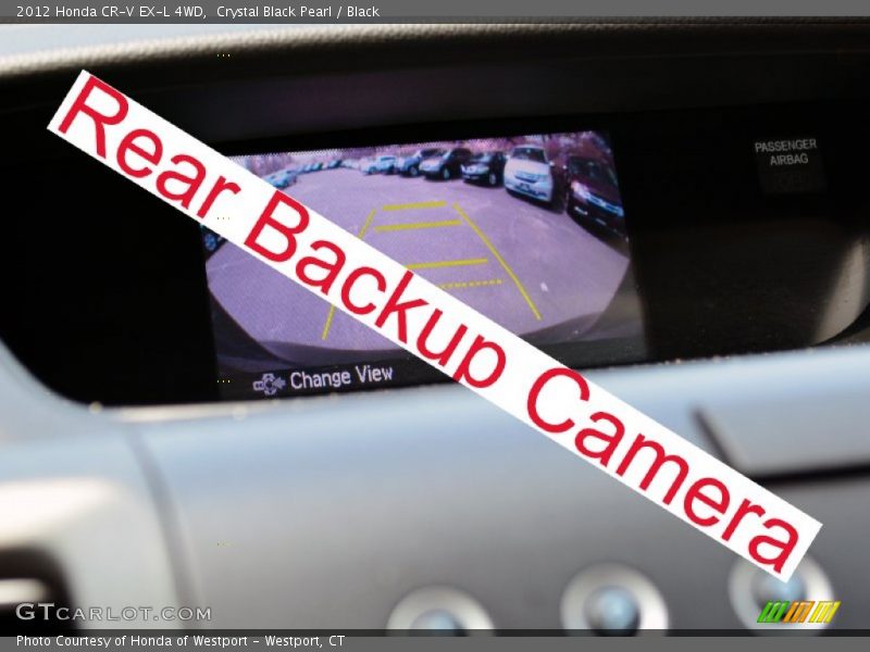 Crystal Black Pearl / Black 2012 Honda CR-V EX-L 4WD