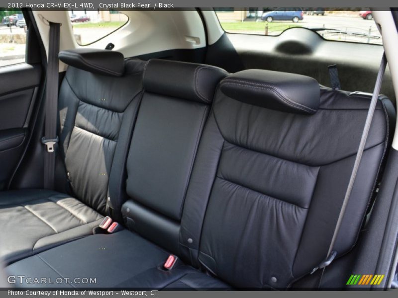 Crystal Black Pearl / Black 2012 Honda CR-V EX-L 4WD
