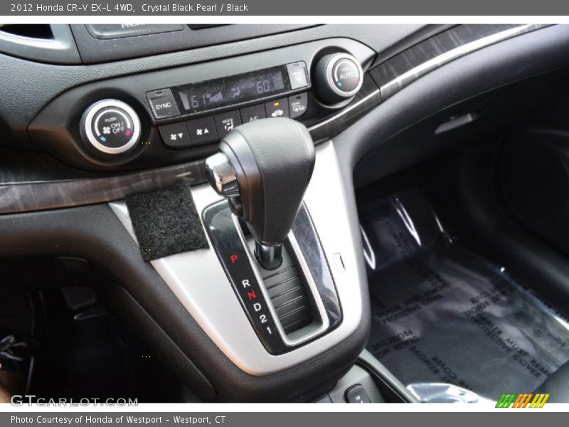 Crystal Black Pearl / Black 2012 Honda CR-V EX-L 4WD