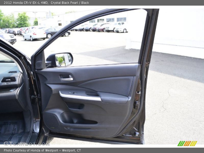 Crystal Black Pearl / Black 2012 Honda CR-V EX-L 4WD