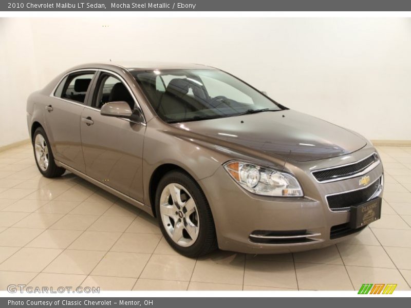 Mocha Steel Metallic / Ebony 2010 Chevrolet Malibu LT Sedan