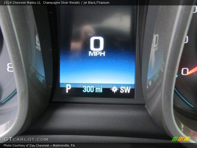 Champagne Silver Metallic / Jet Black/Titanium 2014 Chevrolet Malibu LS