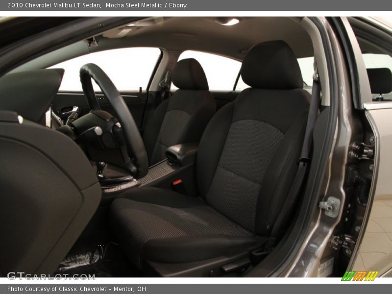 Mocha Steel Metallic / Ebony 2010 Chevrolet Malibu LT Sedan