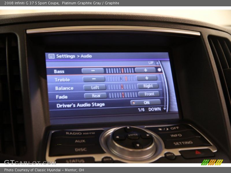 Platinum Graphite Gray / Graphite 2008 Infiniti G 37 S Sport Coupe