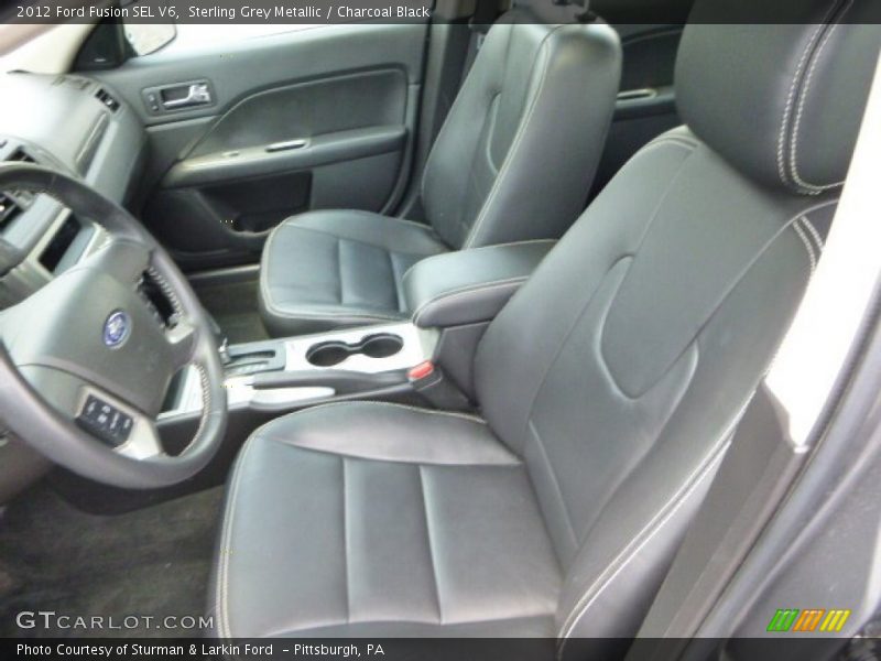 Sterling Grey Metallic / Charcoal Black 2012 Ford Fusion SEL V6