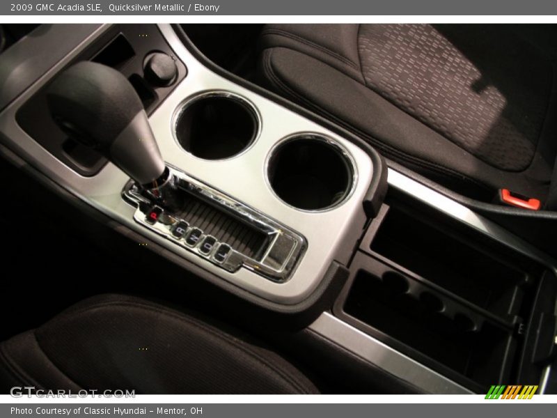 Quicksilver Metallic / Ebony 2009 GMC Acadia SLE