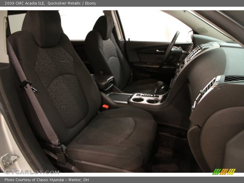 Quicksilver Metallic / Ebony 2009 GMC Acadia SLE