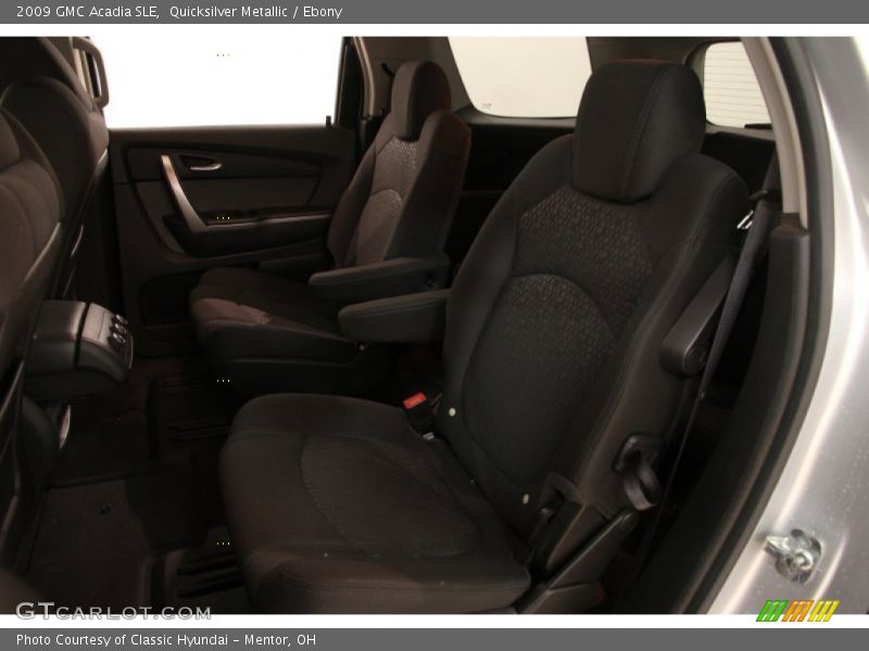 Quicksilver Metallic / Ebony 2009 GMC Acadia SLE