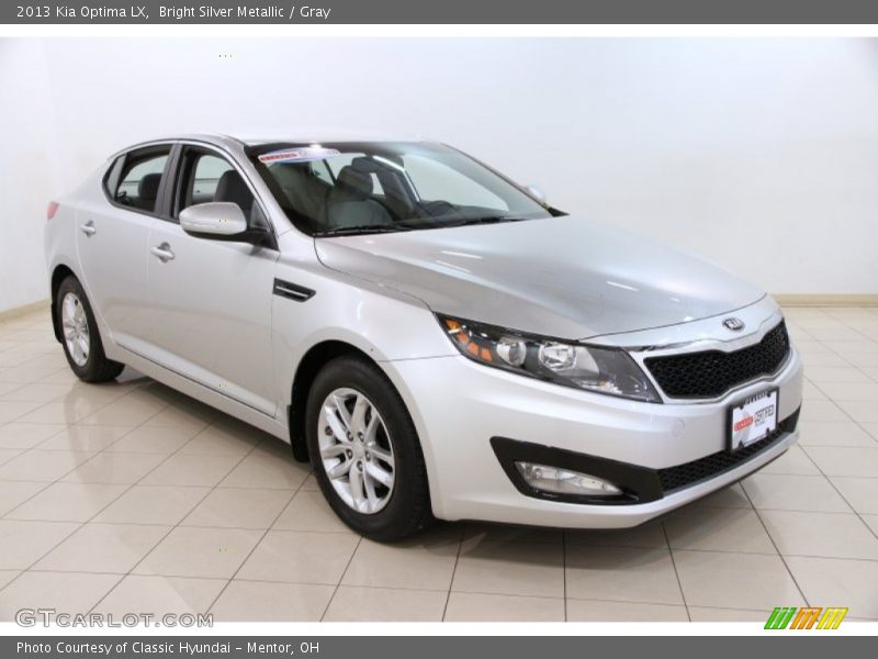Bright Silver Metallic / Gray 2013 Kia Optima LX