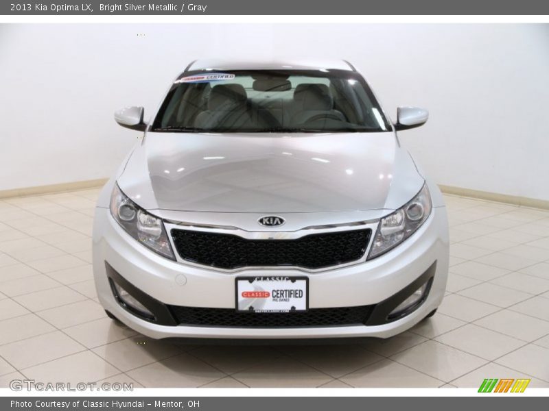 Bright Silver Metallic / Gray 2013 Kia Optima LX