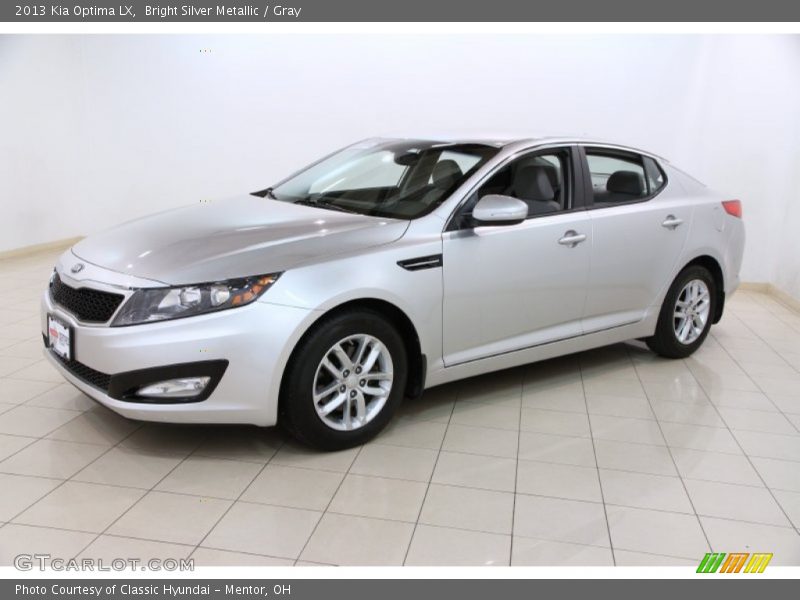 Bright Silver Metallic / Gray 2013 Kia Optima LX
