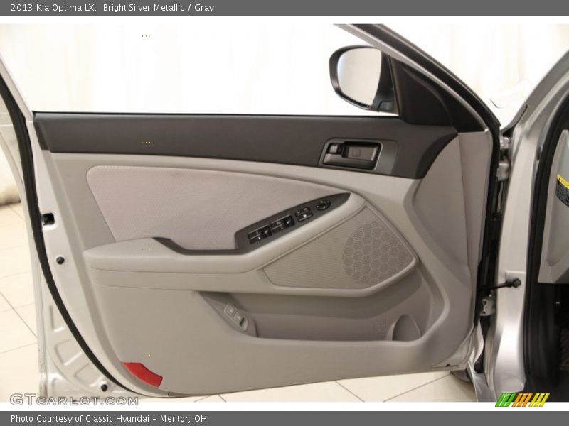 Bright Silver Metallic / Gray 2013 Kia Optima LX