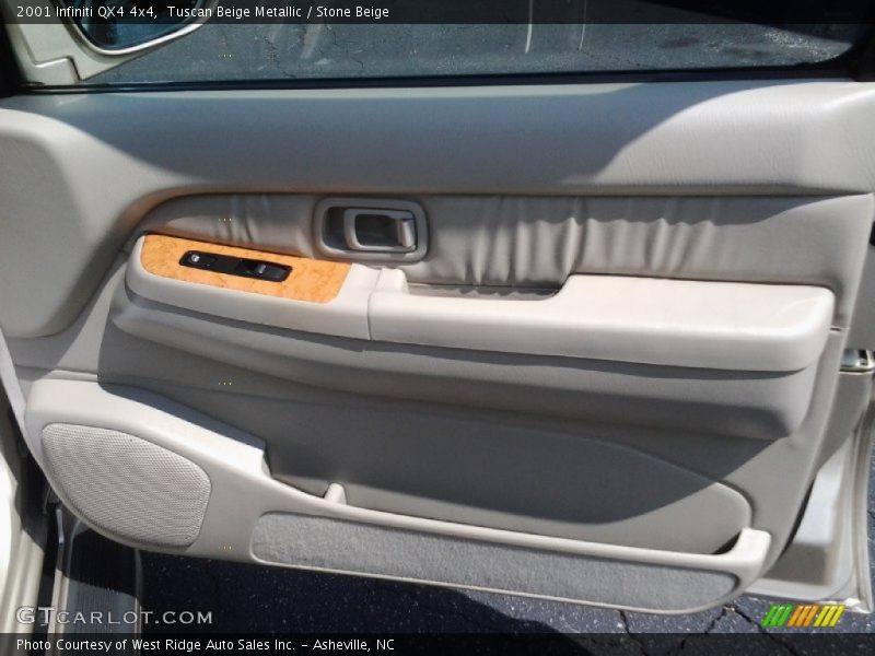Tuscan Beige Metallic / Stone Beige 2001 Infiniti QX4 4x4