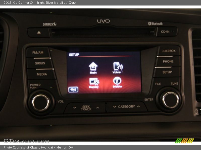 Bright Silver Metallic / Gray 2013 Kia Optima LX