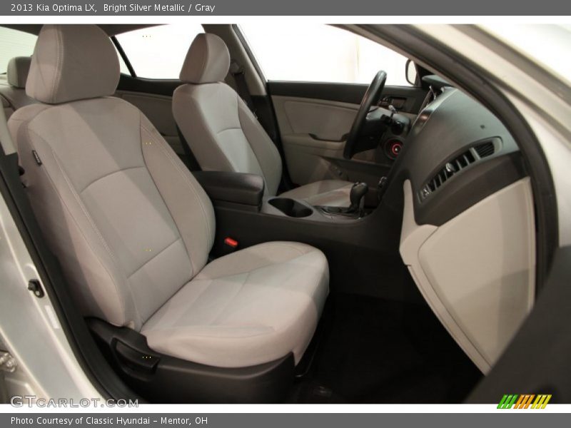 Bright Silver Metallic / Gray 2013 Kia Optima LX
