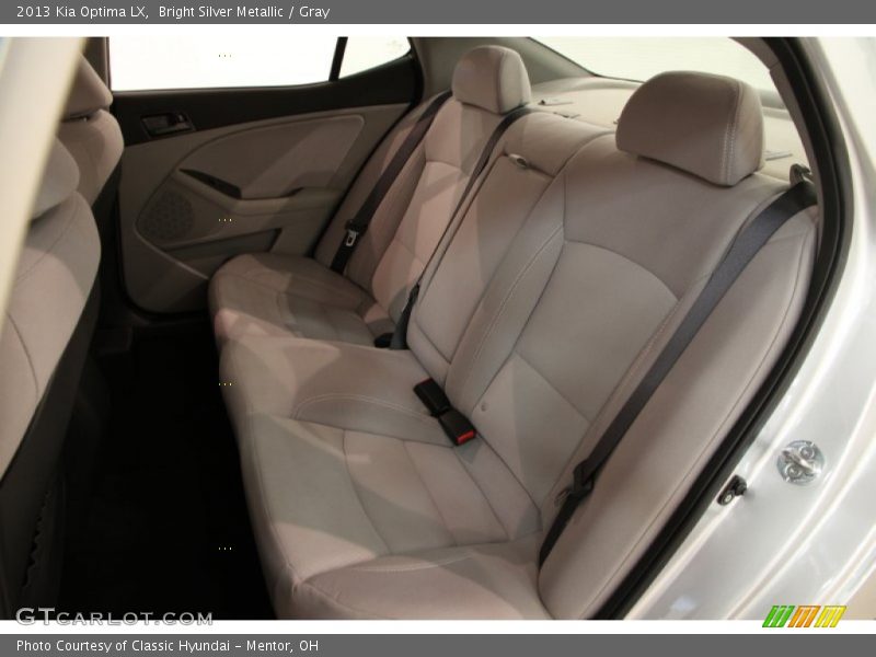 Bright Silver Metallic / Gray 2013 Kia Optima LX