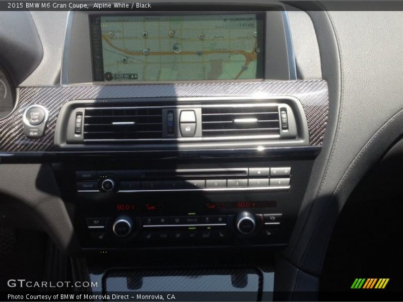 Controls of 2015 M6 Gran Coupe