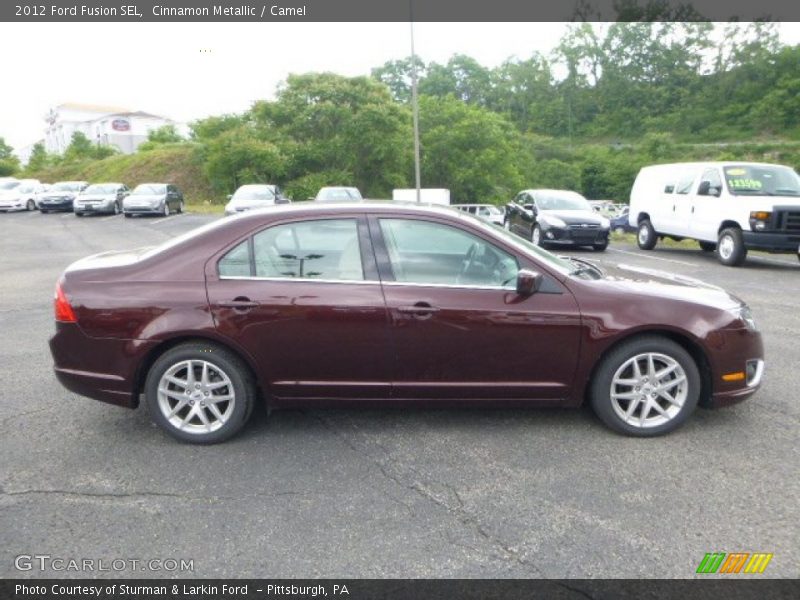 Cinnamon Metallic / Camel 2012 Ford Fusion SEL