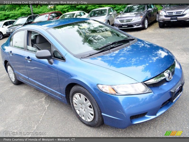 Front 3/4 View of 2011 Civic DX-VP Sedan