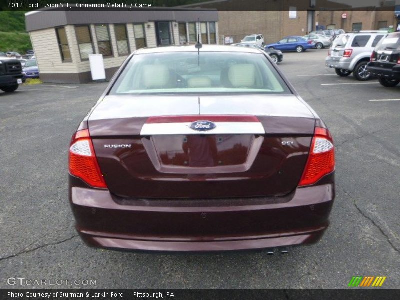 Cinnamon Metallic / Camel 2012 Ford Fusion SEL