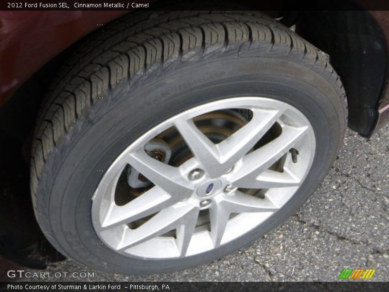 Cinnamon Metallic / Camel 2012 Ford Fusion SEL