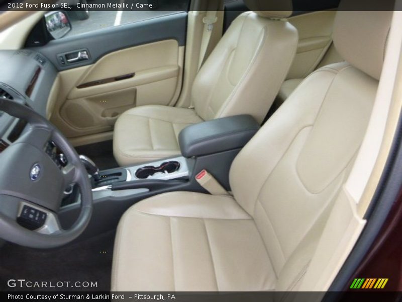 Cinnamon Metallic / Camel 2012 Ford Fusion SEL