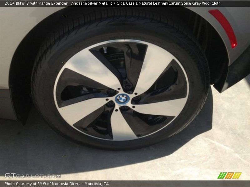  2014 i3 with Range Extender Wheel