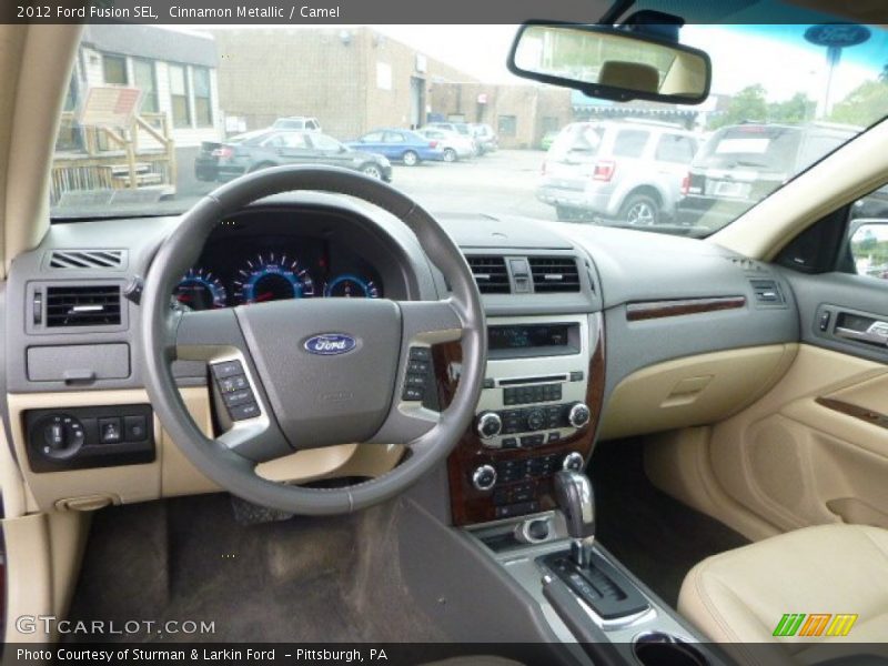 Cinnamon Metallic / Camel 2012 Ford Fusion SEL
