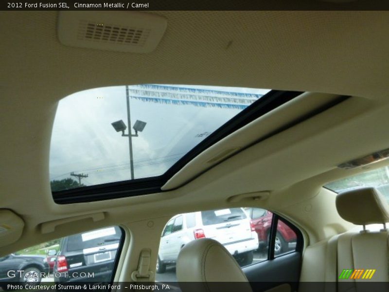 Cinnamon Metallic / Camel 2012 Ford Fusion SEL