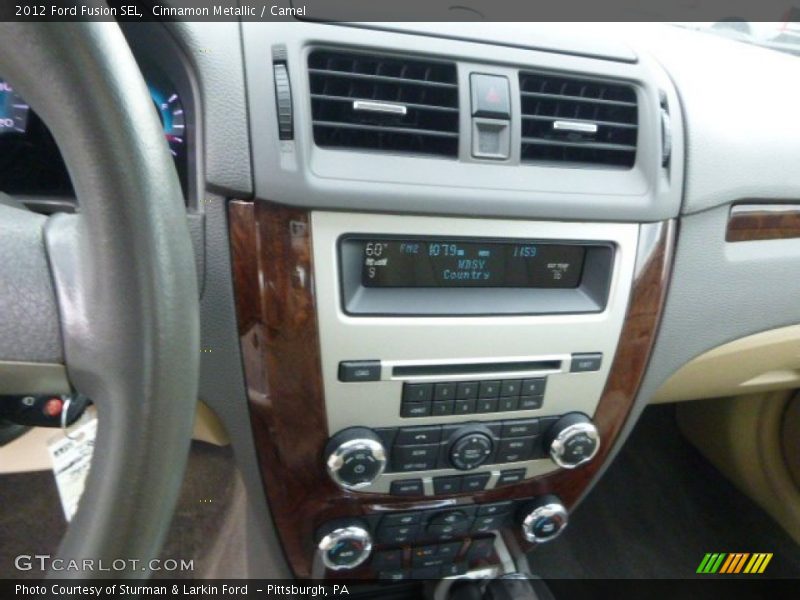 Cinnamon Metallic / Camel 2012 Ford Fusion SEL