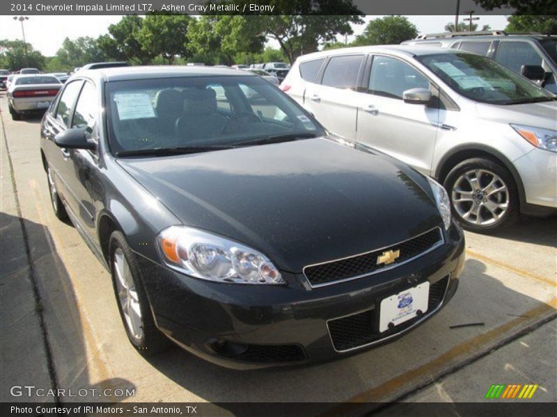 Ashen Gray Metallic / Ebony 2014 Chevrolet Impala Limited LTZ