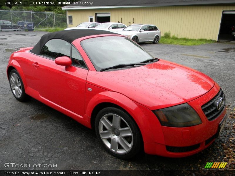Brilliant Red / Ebony 2003 Audi TT 1.8T Roadster