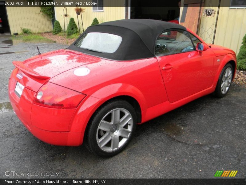 Brilliant Red / Ebony 2003 Audi TT 1.8T Roadster