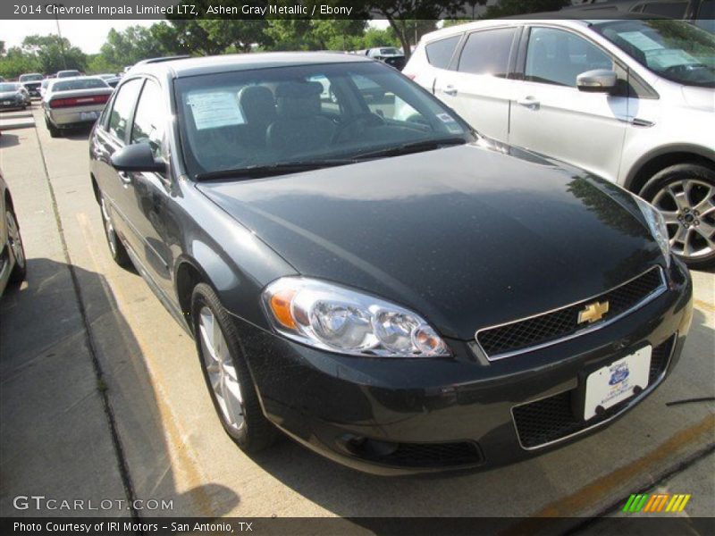 Ashen Gray Metallic / Ebony 2014 Chevrolet Impala Limited LTZ