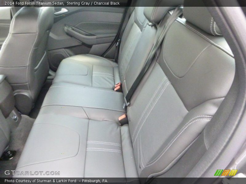 Sterling Gray / Charcoal Black 2014 Ford Focus Titanium Sedan