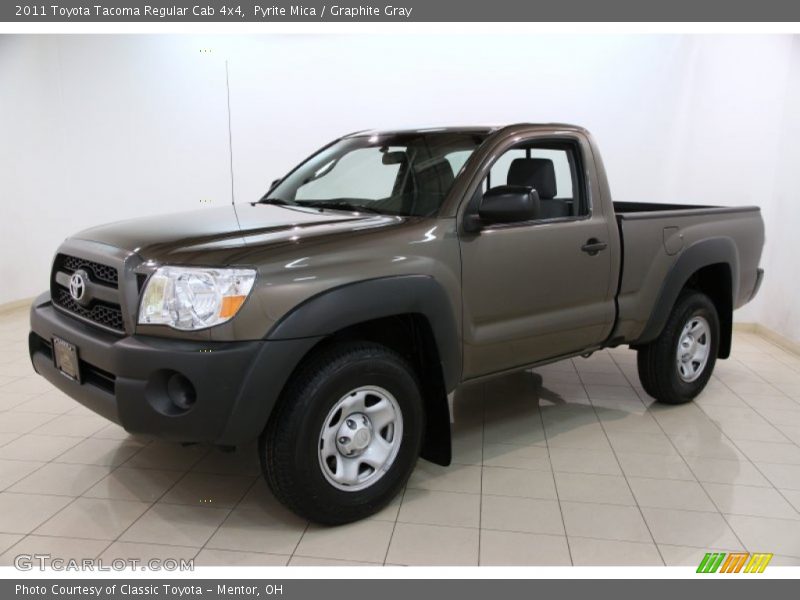Pyrite Mica / Graphite Gray 2011 Toyota Tacoma Regular Cab 4x4