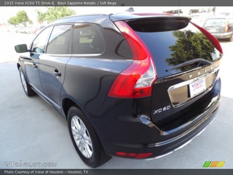 Black Sapphire Metallic / Soft Beige 2015 Volvo XC60 T5 Drive-E